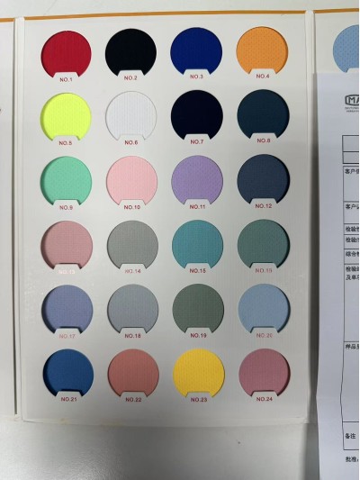 FS-JQ  棉感網眼 幅寬:173cm 克重:140g  成份:86%聚酯纖維14%氨綸  UPF>50  抗靜電、UPF50+防紫外線、棉感功能 45度照